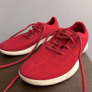Allbirds Red Wool Runners